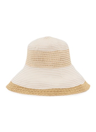 Detail View - Click To Enlarge - GREVI - Crochet Bucket Hat