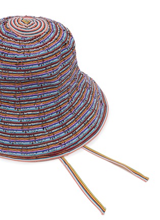 Detail View - Click To Enlarge - GREVI - Broderie Anglaise Bucket Hat