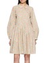 NACKIYÉ Short Floral Cotton Dress