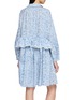 Back View - Click To Enlarge - NACKIYÉ - Short Floral Cotton Dress