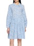 NACKIYÉ Short Floral Cotton Dress