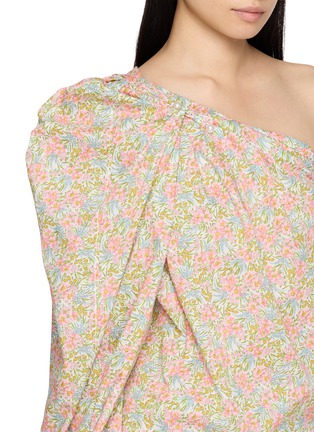  - NACKIYÉ - One Shoulder Floral Cotton Top