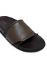 Detail View - Click To Enlarge - THE ROW - Vivienne Leather Slides