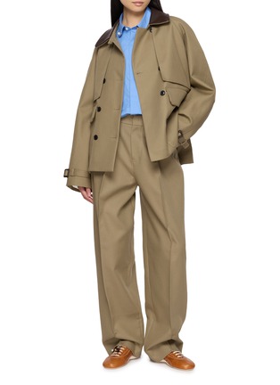 Figure View - Click To Enlarge - NACKIYÉ - Borrowed Tailored Pants