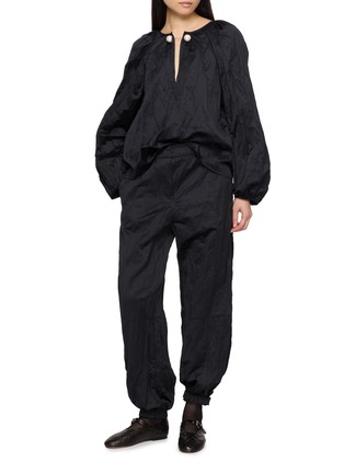 Figure View - Click To Enlarge - NACKIYÉ - Topkapi Crinkled Pants