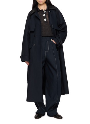 Figure View - Click To Enlarge - NACKIYÉ - Borrowed Tailored Pants