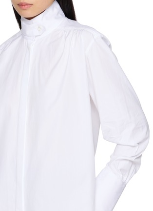  - BOURRIENNE PARIS X - High Officer Strap Collar Shirt