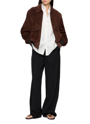 Figure View - Click To Enlarge - BOURRIENNE PARIS X - Silk Long Sleeve Shirt