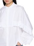  - BOURRIENNE PARIS X - Ruffled Officer Collar Shirt