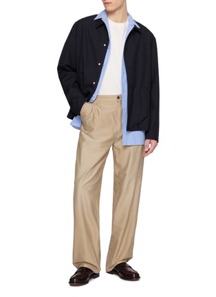 Figure View - Click To Enlarge - VALSTAR - Flap Pocket Button Up Wool Jacket