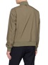 Back View - Click To Enlarge - VALSTAR - High Neck Button Up Jacket