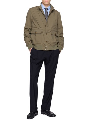 Figure View - Click To Enlarge - VALSTAR - High Neck Button Up Jacket