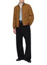 Figure View - Click To Enlarge - VALSTAR - High Neck Button Up Linen Jacket