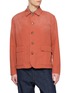 VALSTAR Flap Pocket Button Up Cotton Jacket