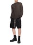 Figure View - Click To Enlarge - RICK OWENS  - Cargobela Exposed Zip Technical Shorts
