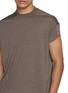  - RICK OWENS  - Rick's Jumbo Raw Edge T-Shirt