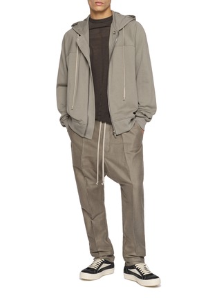 Figure View - Click To Enlarge - RICK OWENS  - Drawsings Tring Long Pants