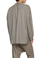 RICK OWENS | Lido Larry Wool Shirt | Men | Lane Crawford