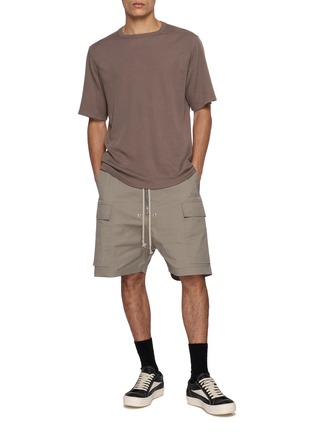Figure View - Click To Enlarge - RICK OWENS  - Brad Cotton T-Shirt