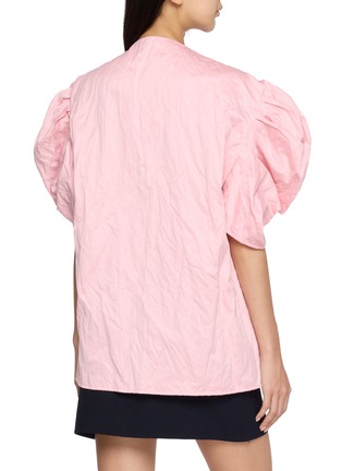 Back View - Click To Enlarge - NACKIYÉ - Lolita Oversized Puff Sleeve Top