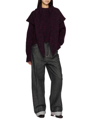 Figure View - Click To Enlarge - NACKIYÉ - Avalanche Summer Knit Sweater