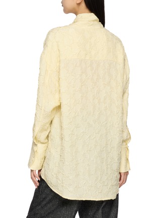Back View - Click To Enlarge - NACKIYÉ - Sweet Revenge Scarf Neck Blouse