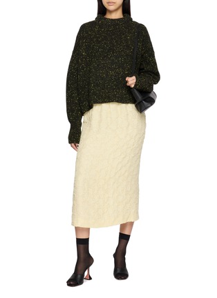 Figure View - Click To Enlarge - NACKIYÉ - Avalanche Summer Knit Sweater
