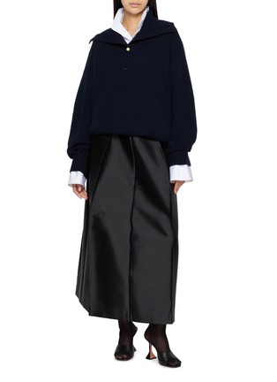 Figure View - Click To Enlarge - NACKIYÉ - Mixtape High Neck Knit Sweater