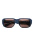A. SOCIETY Aberdeen Acetate Rectangular Sunglasses