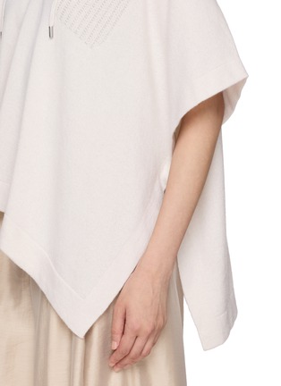  - PESERICO - Kimono Hooded V-Neck Jacket