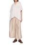Figure View - Click To Enlarge - PESERICO - Kimono Hooded V-Neck Jacket