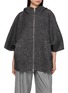 PESERICO Hooded Kimono Sleeve Coat