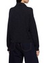 Back View - Click To Enlarge - PESERICO - Sparkle Knit V-Neck Sweater