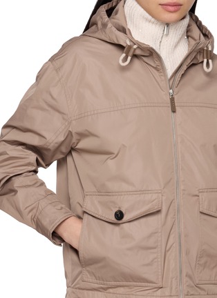 - PESERICO - Adjustable Drawstring Hood Jacket