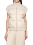 PESERICO Bi-Material Heavy Down Waistcoat