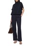Figure View - Click To Enlarge - PESERICO - Elasticated Waist Trousers
