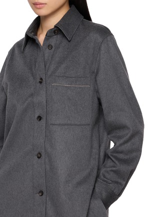  - PESERICO - Embellished Pocket Overshirt Jacket