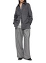 Figure View - Click To Enlarge - PESERICO - Embellished Pocket Overshirt Jacket
