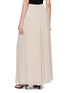 Back View - Click To Enlarge - PESERICO - Pleated Maxi Skirt