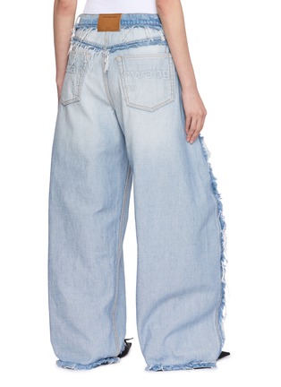 Back View - Click To Enlarge - ALEXANDERWANG - Inverted Blow Up Jeans