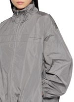ALEXANDERWANG | Oversized Gathered Neck Track Jacket | Women