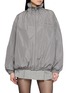 ALEXANDERWANG Oversized Gathered Neck Track Jacket