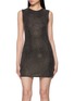 ALEXANDERWANG Sleeveless Crystal Embellished Mini Dress