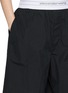  - ALEXANDERWANG - Logo Elasticated Waistband Pleated Wide Leg Pants