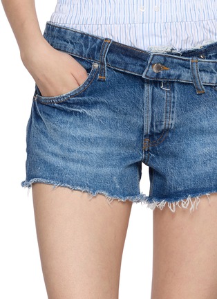  - ALEXANDERWANG - Pre-Styled Medium Wash Denim Shorts