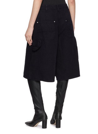 Back View - Click To Enlarge - ALEXANDERWANG - Zip Front Midi Skirt