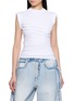 ALEXANDERWANG Twisted Bust Layered Tank Top