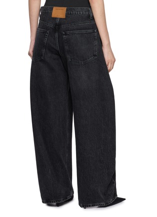 Back View - Click To Enlarge - ALEXANDERWANG - Pre-Styled Dark Wash Jeans
