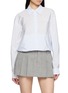 ALEXANDERWANG Bungee Hem Cropped Shirt