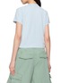 Back View - Click To Enlarge - ALEXANDERWANG - Mirrored Logo Print Shrunken T-shirt